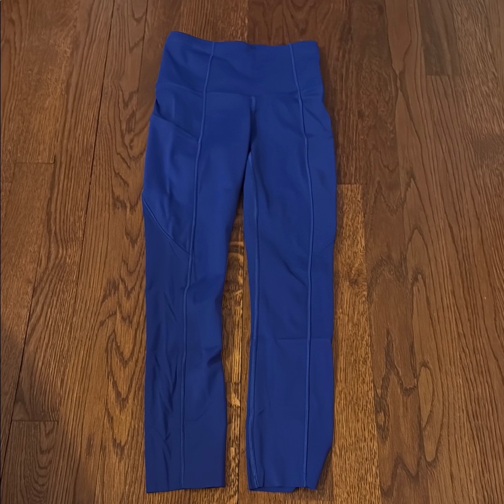 Lululemon Blue/Purple High-Waisted Leggings